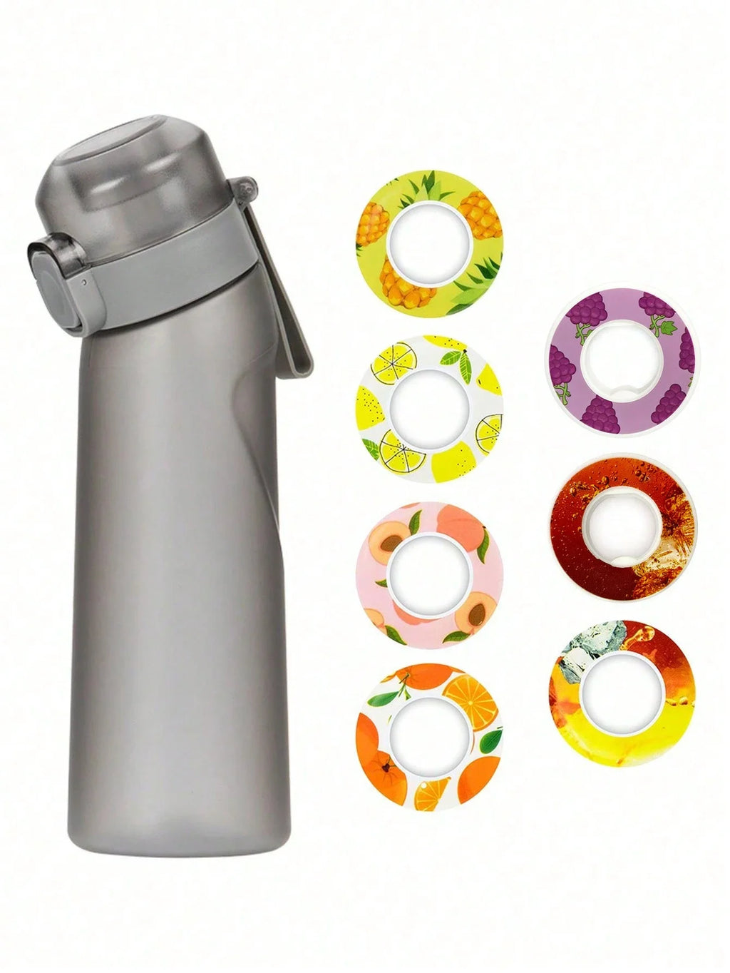 YOCITY Bouteille d'Eau Sport à Dosettes Aromatiques