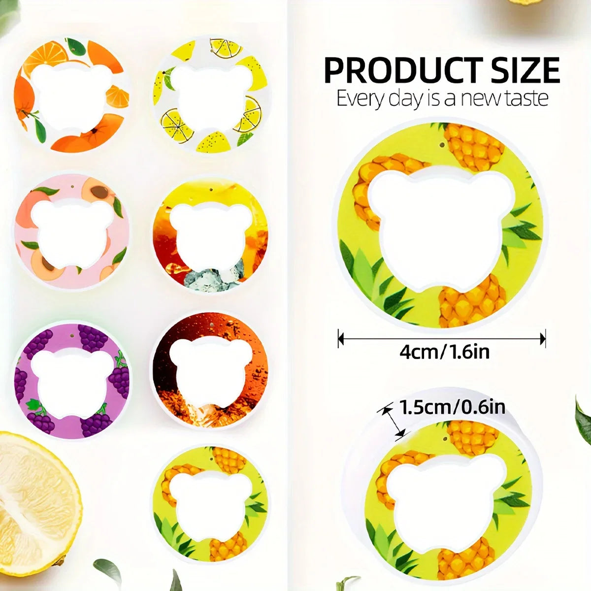 Bouteille d'eau à saveur de fruit de 750ml ( 0 sucre, 0 calories )
