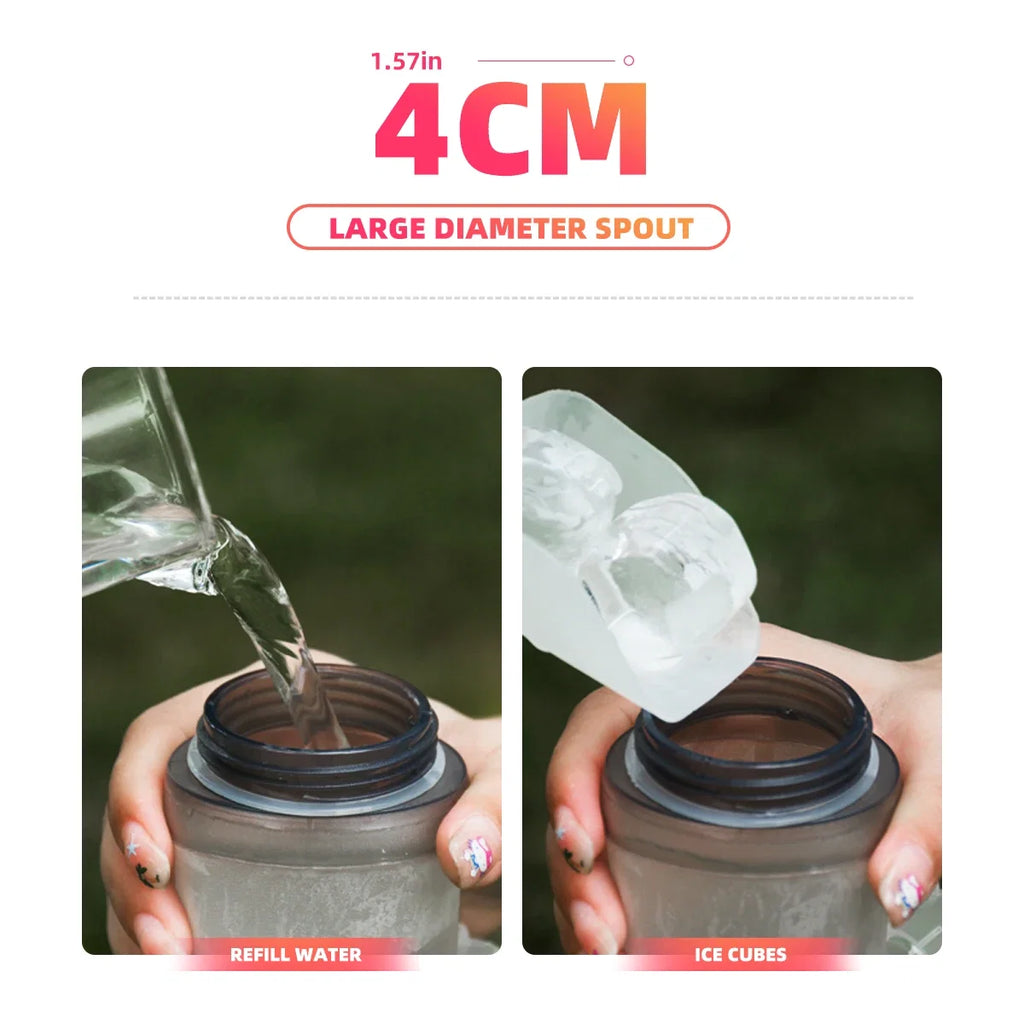Flasque Souple Pliable de Trail et Running WRELS – Gros Calibre / 300ml et 500ml