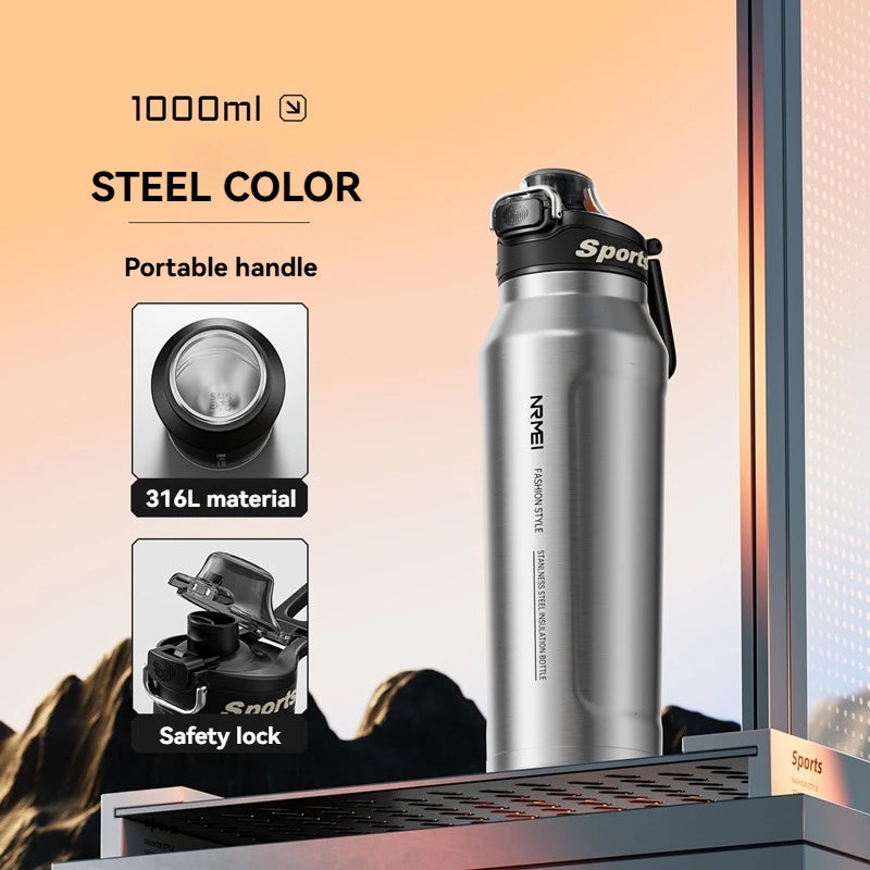 ERM Thermos Isotherme XXL Grande Capacité (700ml / 1500ml)