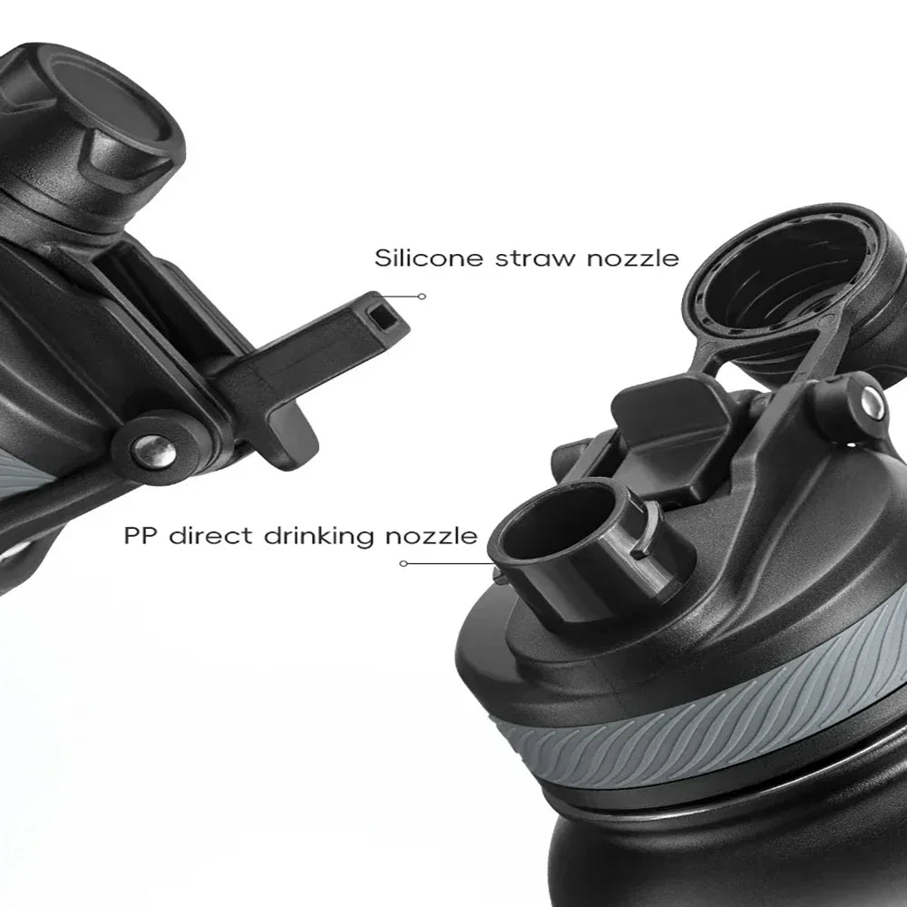 Gourde de Sport Isotherme ROCKBROS – Inox 304 / Haute Performance 24H Froid