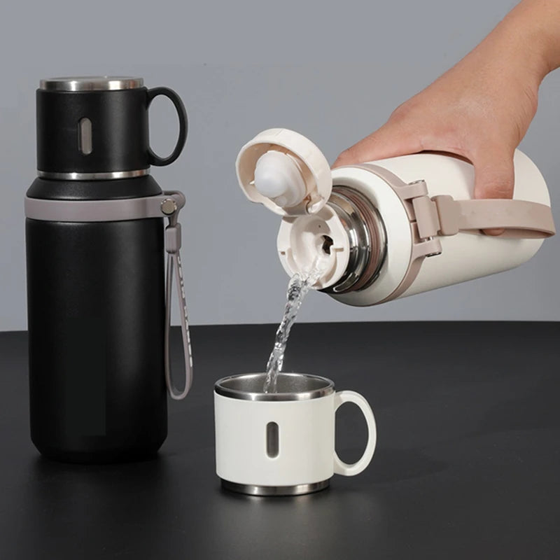 Mug Isotherme Business en Acier Inoxydable (600ml)