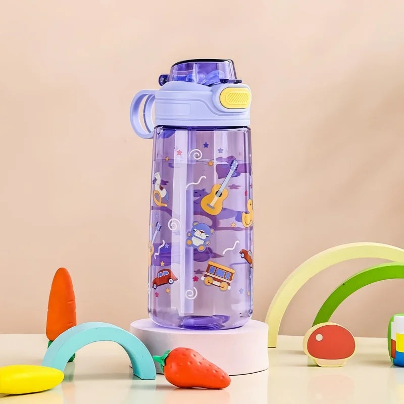Gourde Mignonne en Forme d'Animal Cartoon (550ml)