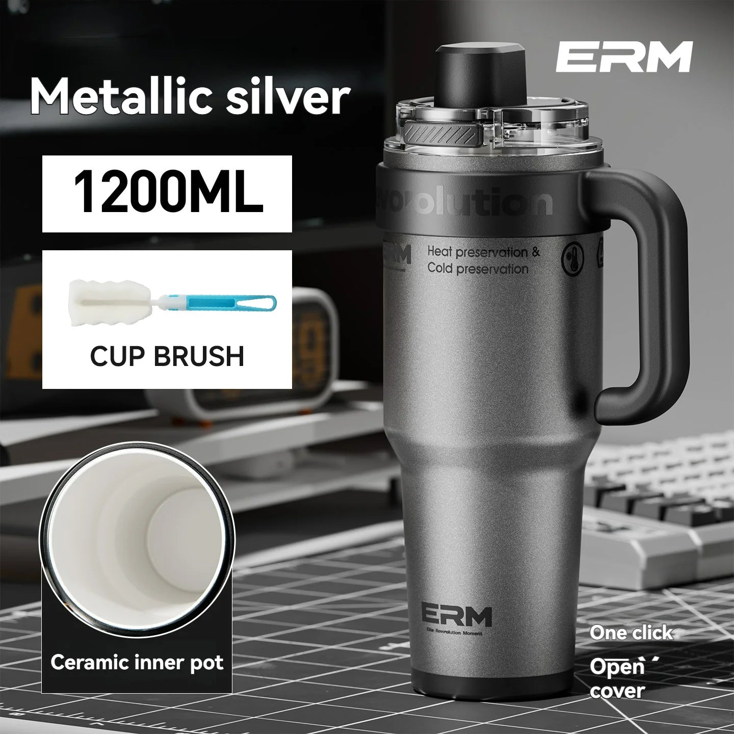 Thermos Isotherme Premium avec Revêtement Céramique