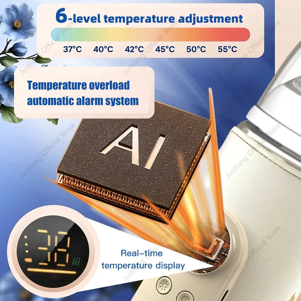 Chauffe-Biberon Nomade Tout-en-Un Haute Autonomie – Double Batterie USB