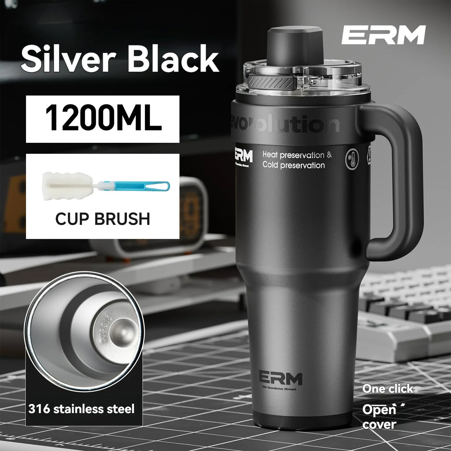 Thermos Isotherme Premium avec Revêtement Céramique