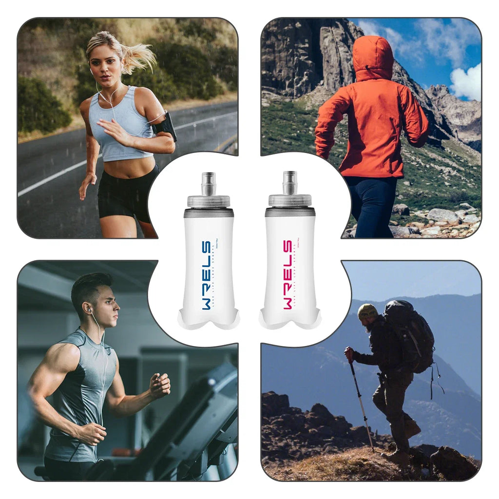 Flasque Souple Pliable de Trail et Running WRELS – Gros Calibre / 300ml et 500ml