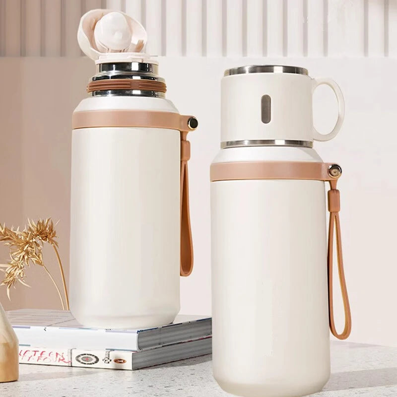 Mug Isotherme Business en Acier Inoxydable (600ml)