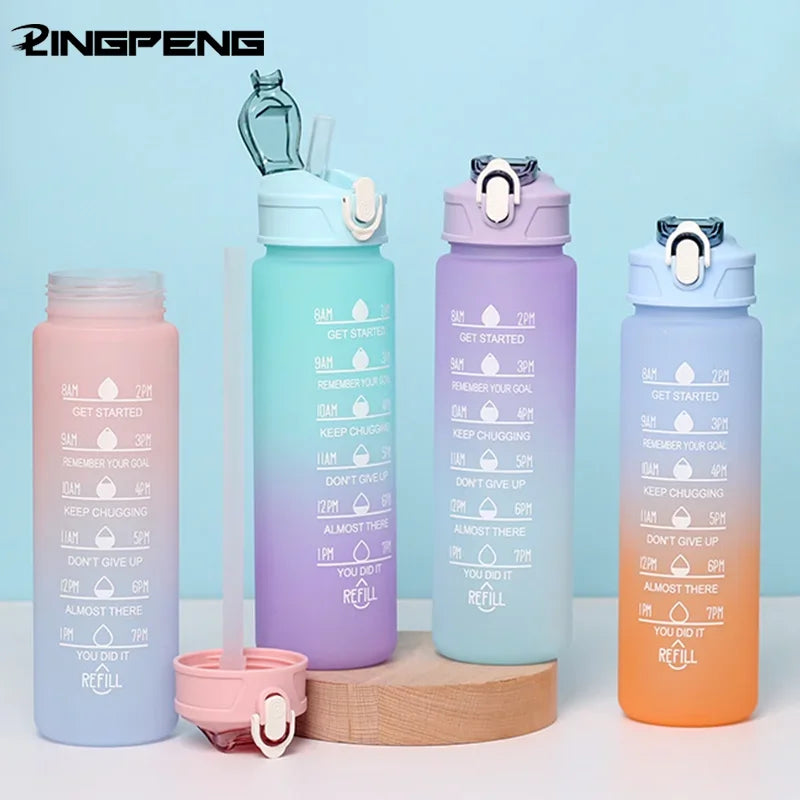 Gourde de Sport Légère à Ouverture Rapide (750ml / 900ml)