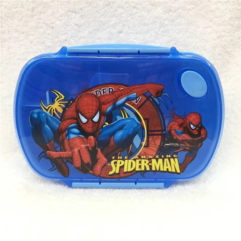 La boîte à déjeuner Avenger dessin animé super-héros mignon apporter des couverts divisé boîte à Bento grande capacité micro-ondes vaisselle boîte à déjeuner