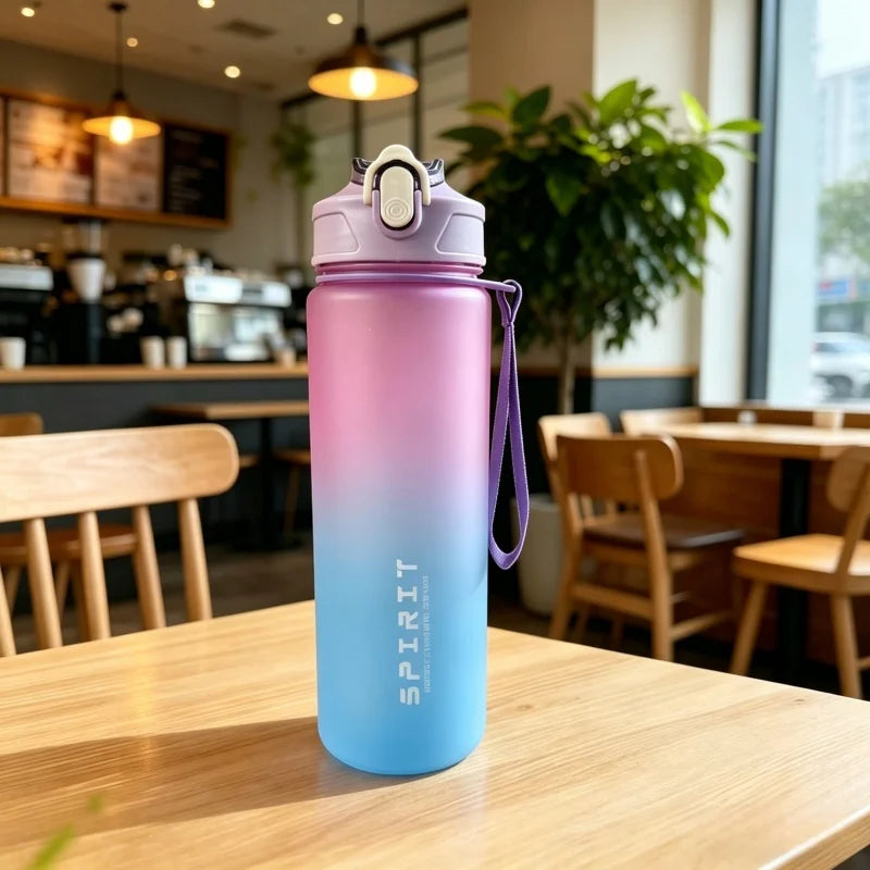 Gourde de Sport de Motivation avec Marqueur de Temps – Sans BPA / 750ml - 800ml