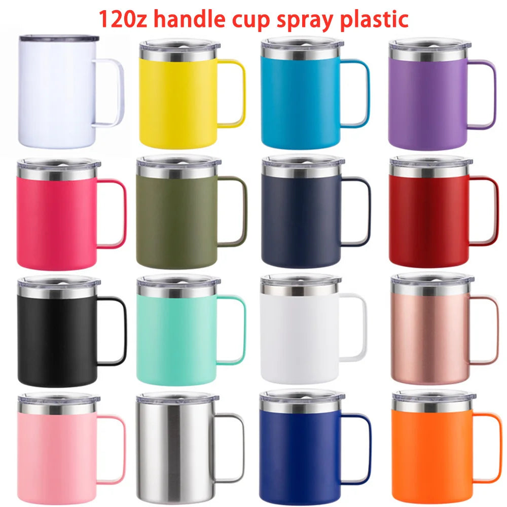 Kit Tasse à Maté Isotherme en Inox – Gobelet Yerba Mate Double Paroi avec Pailles et Couvercles / 350ml