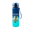 Gourde de Sport Minecraft Pixel Dégradé Bleu Officielle Bandai – 650ml