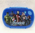La boîte à déjeuner Avenger dessin animé super-héros mignon apporter des couverts divisé boîte à Bento grande capacité micro-ondes vaisselle boîte à déjeuner