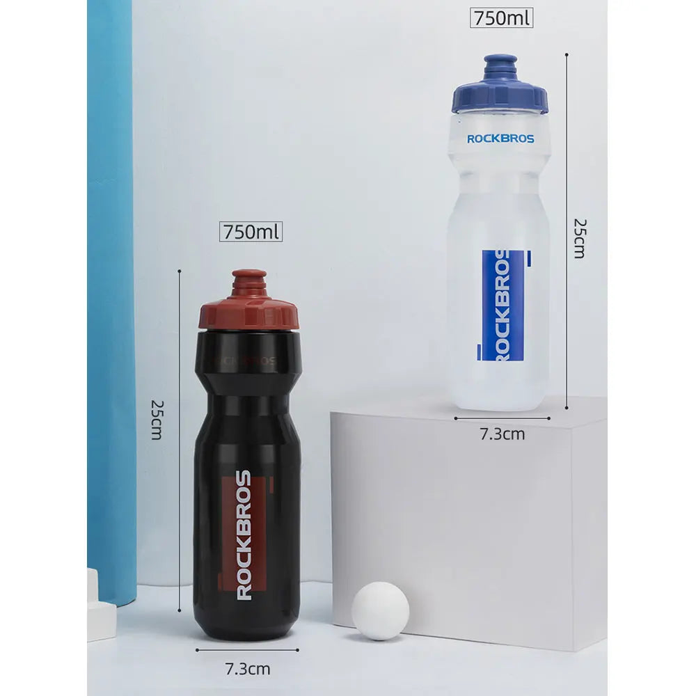 Pack Cyclisme ROCKBROS 2-en-1 – Gourde de Sport 750ml et Porte-Gourde Assorti