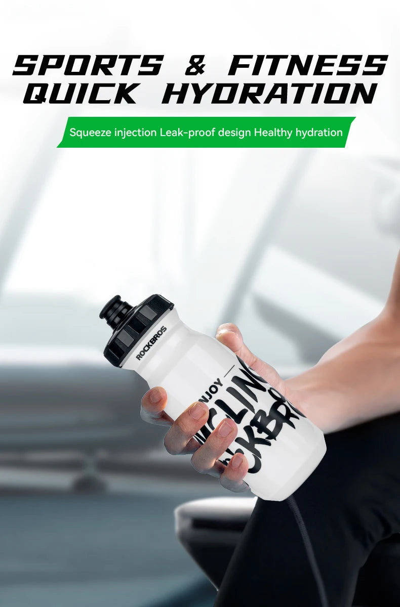 ROCKBROS Gourde Cycliste Ultra-Légère en Silicone (600ml)