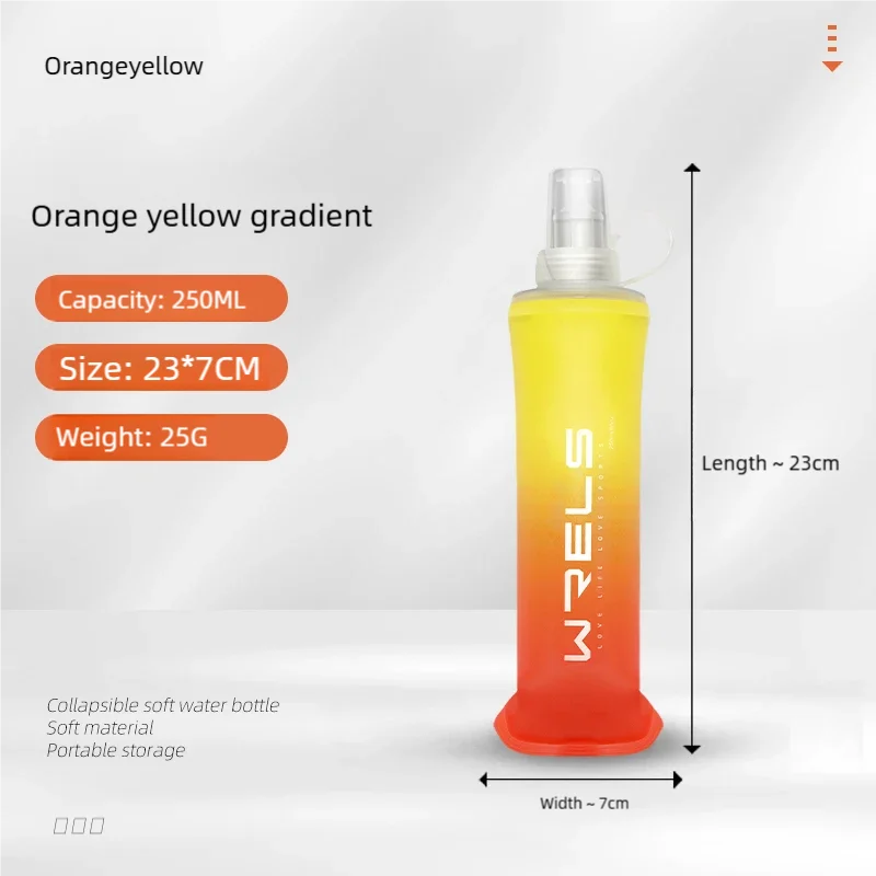Gourde Souple Pliable en TPU (250ml / 500ml)