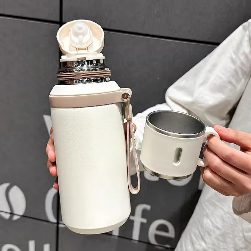 Mug Isotherme Business en Acier Inoxydable (600ml)