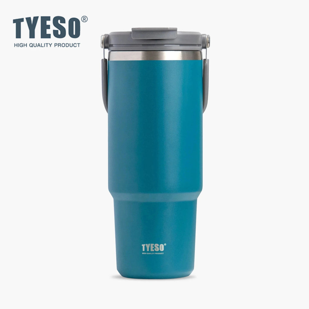 TYESO Gobelet Isotherme Mat avec Poignée Ergonomique