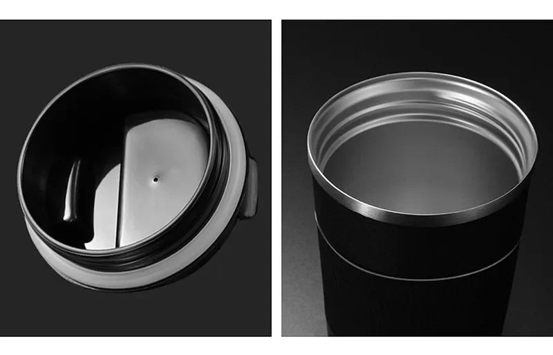 Mug Isotherme à Café en Acier Inoxydable (380ml / 510ml)