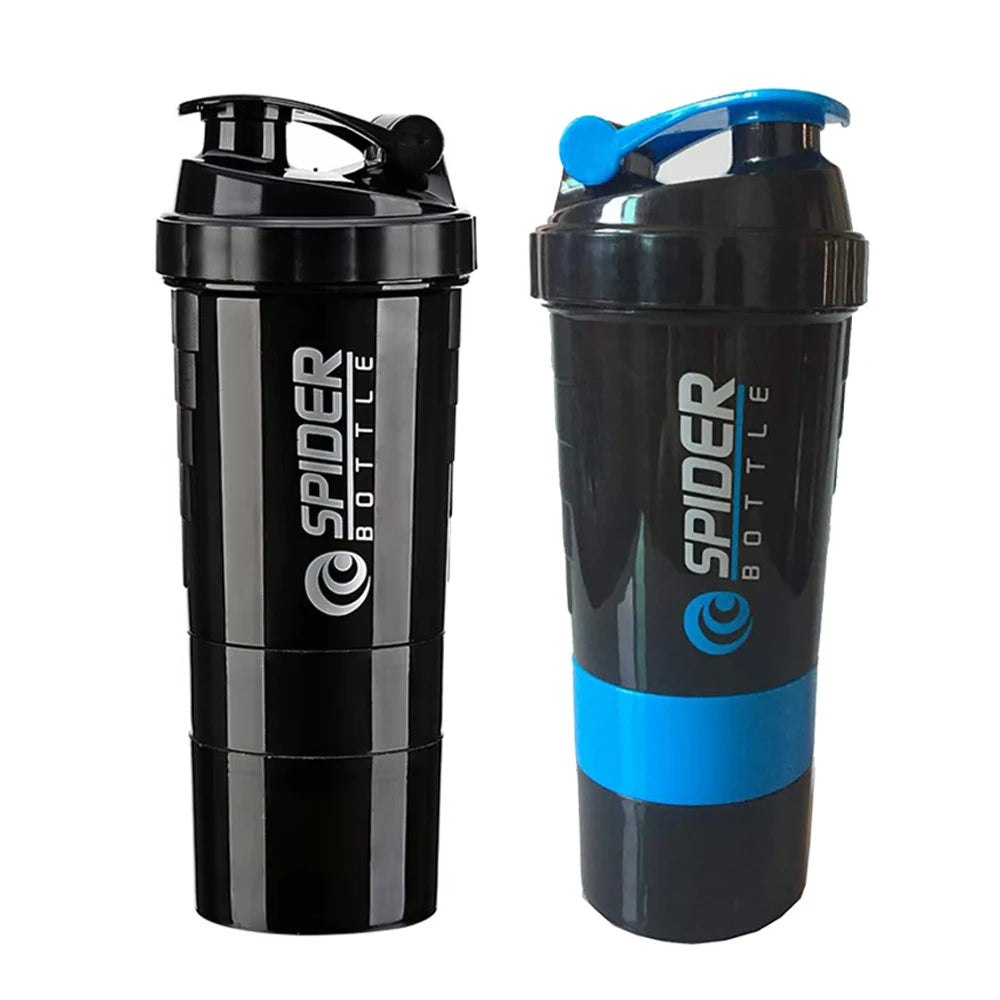 Shaker de Protéines à 3 Couches (Fitness &  Muscu)