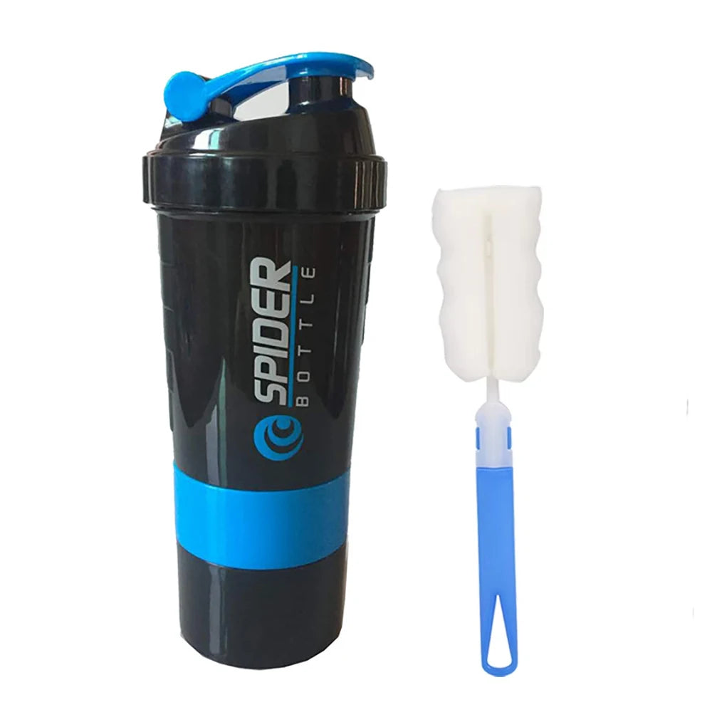 Shaker de Protéines à 3 Couches (Fitness &  Muscu)