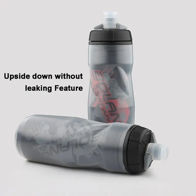 BOLANY Bidon de Vélo Isotherme à Double Paroi (600ml)