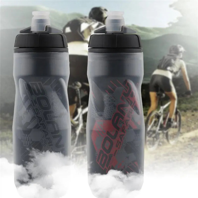 BOLANY Bidon de Vélo Isotherme à Double Paroi (600ml)