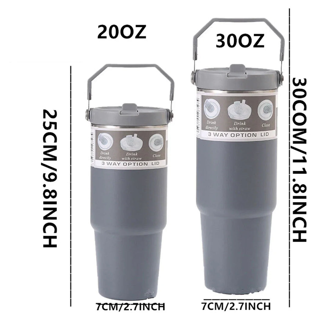 Gourde Isotherme Minimaliste en Inox – Bouteille sous Vide Haute Performance