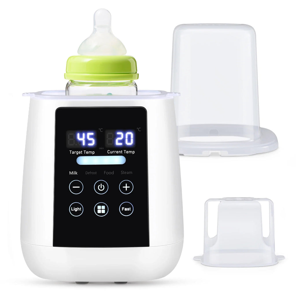 Chauffe-Biberon Électrique Multifonction 6-en-1 Jugacool – Écran LCD et Veilleuse