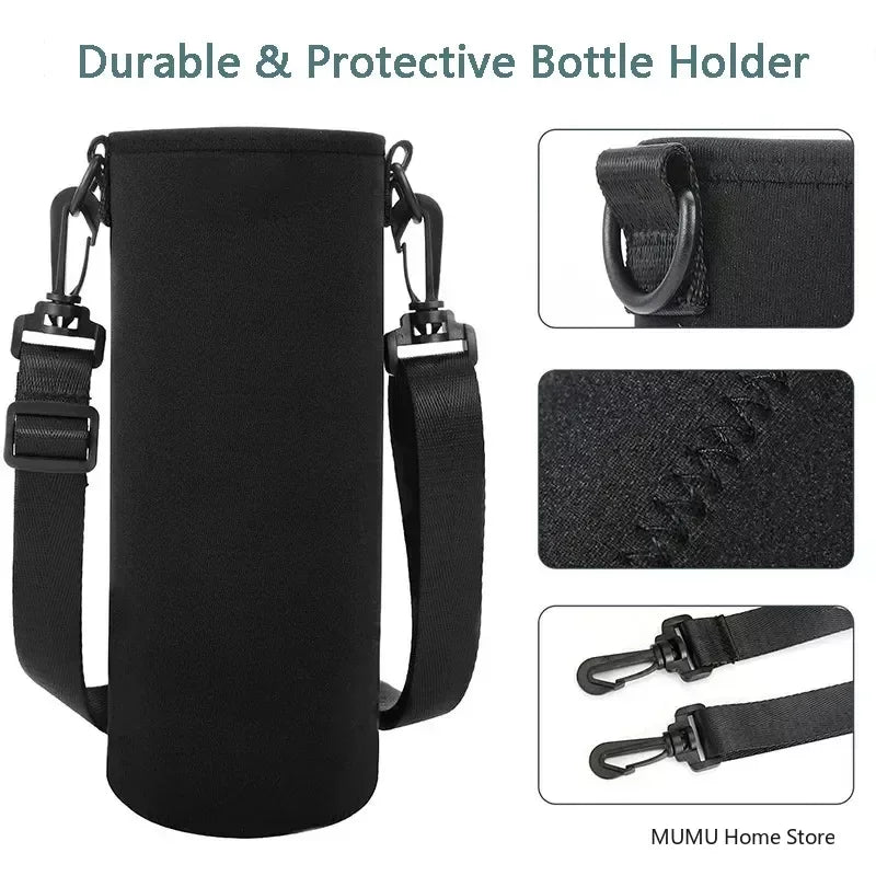 Housse de Protection Isotherme en Néoprène avec Sangle et Mousqueton – Universelle