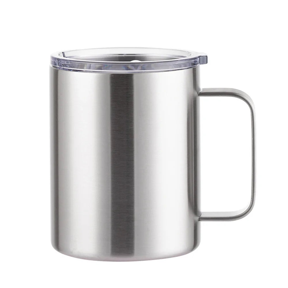 Kit Tasse à Maté Isotherme en Inox – Gobelet Yerba Mate Double Paroi avec Pailles et Couvercles / 350ml