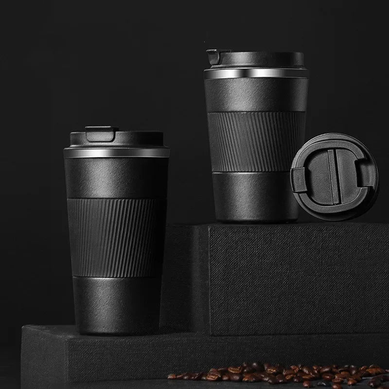 Mug Isotherme à Café en Acier Inoxydable (380ml / 510ml)