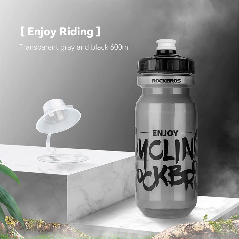ROCKBROS Gourde Cycliste Ultra-Légère en Silicone (600ml)