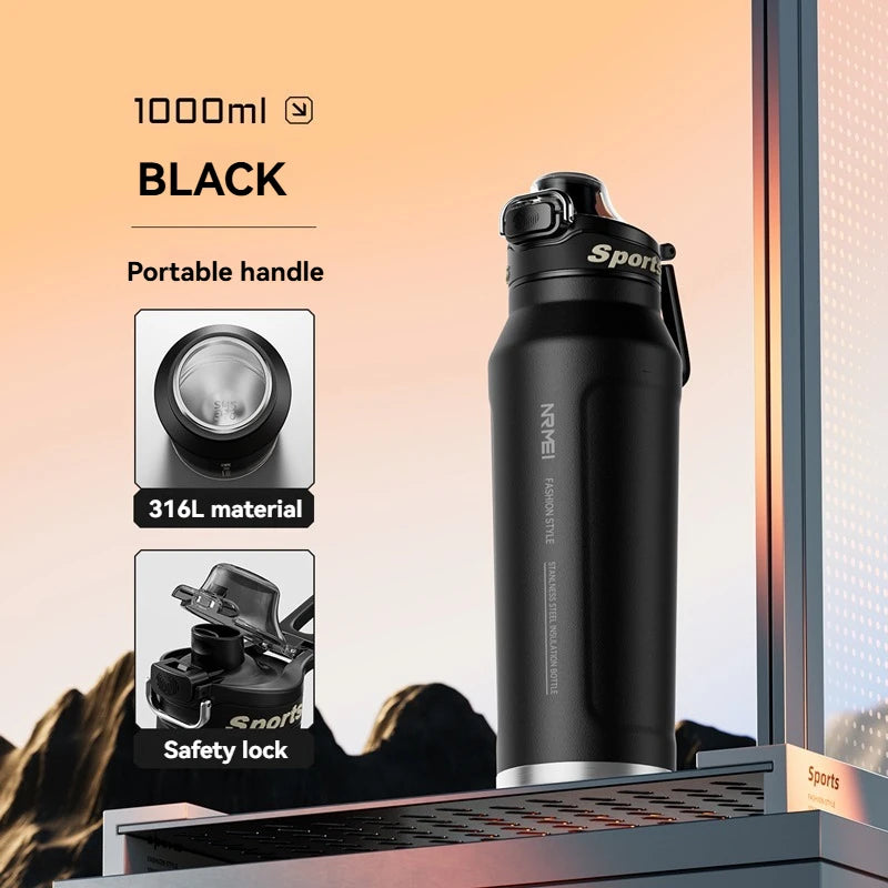 ERM Thermos Isotherme XXL Grande Capacité (700ml / 1500ml)