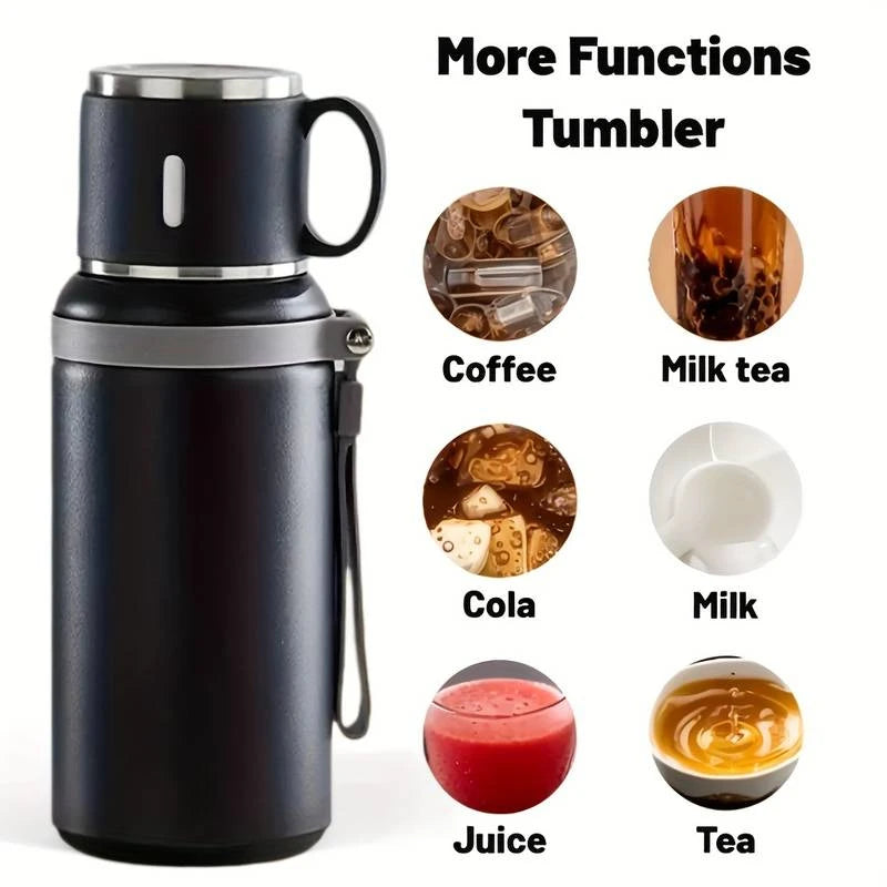 Mug Isotherme Business en Acier Inoxydable (600ml)