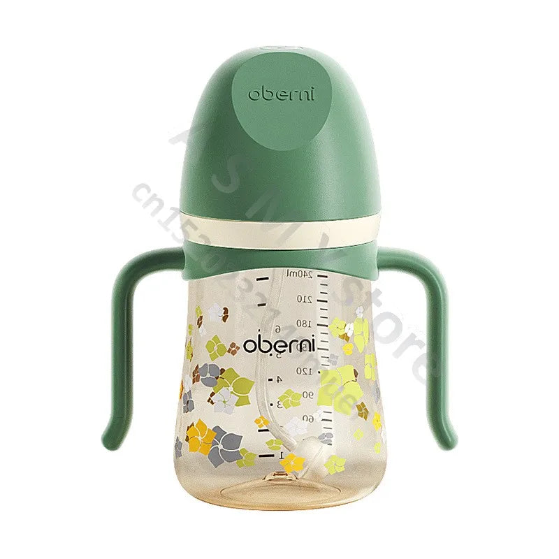 Biberon 240ML/300ML/gobelet pour enfants/gobelet d'apprentissage pour nourrissons/bouteille de lait/biberon à large alésage/12 mois +