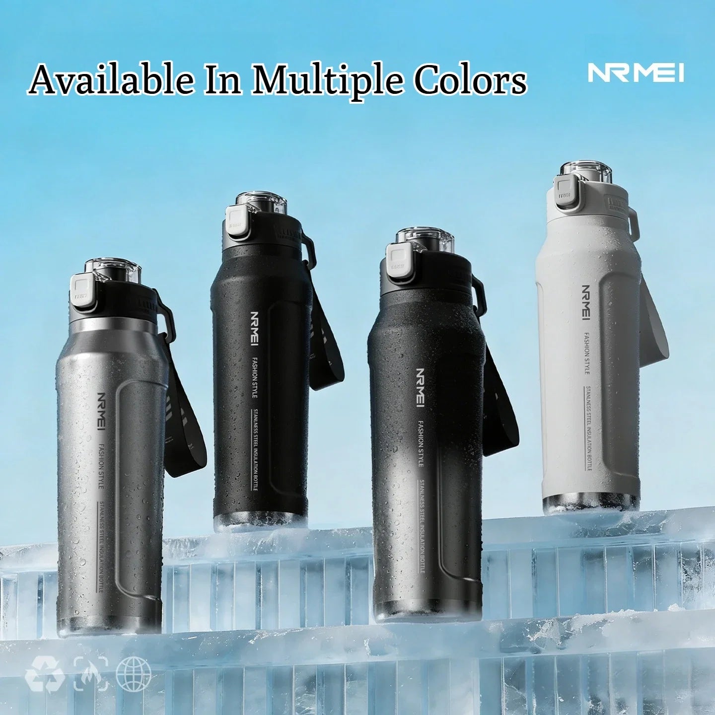 Gourde Thermos Haute Performance nRMEi – Inox 316 Double Paroi / Isolation 24H
