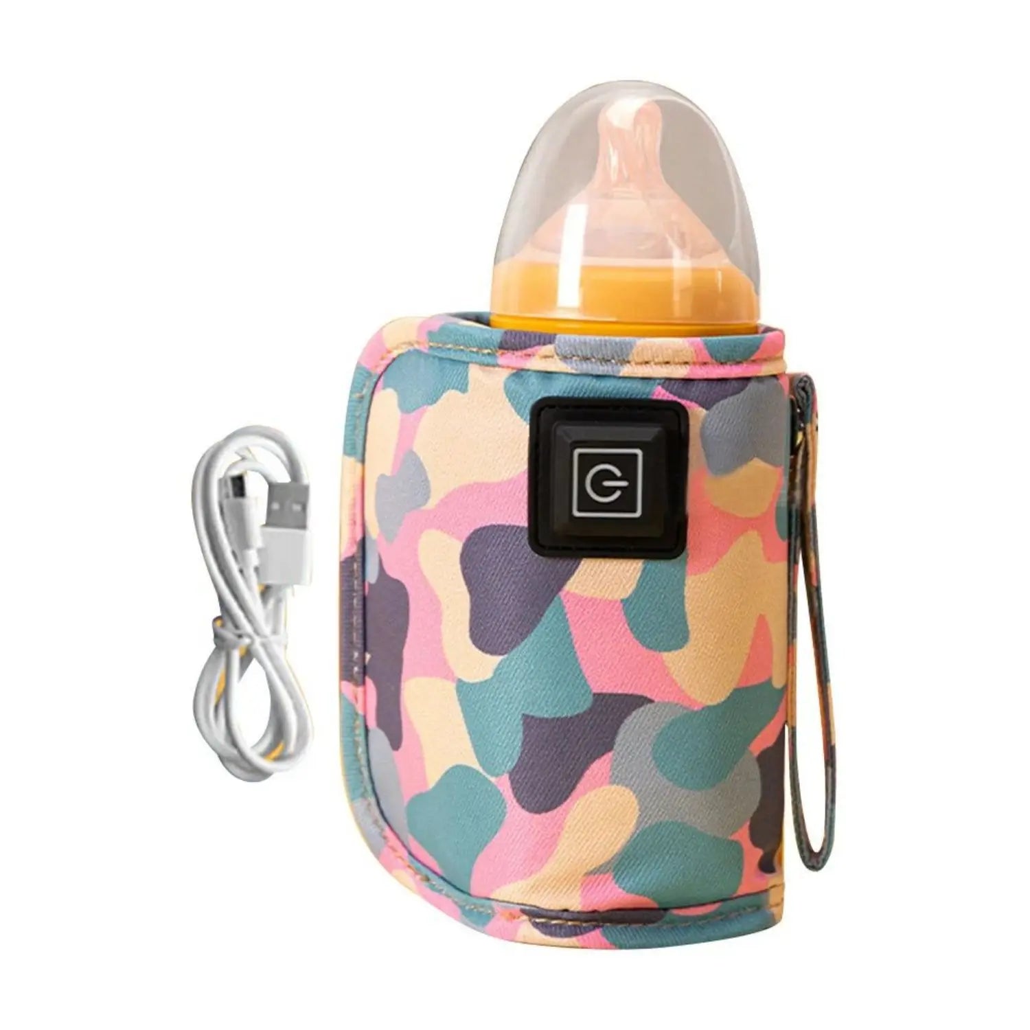 Chauffe-Biberon Portable USB et Sac Isotherme – Idéal Sorties et Voyages