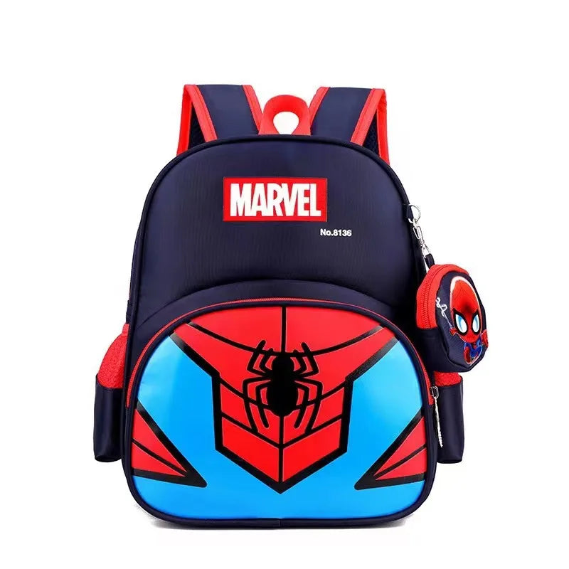 Sacs à dos pour garçons de dessin animé Marvel Spider-Man, nouveau sac pour enfants