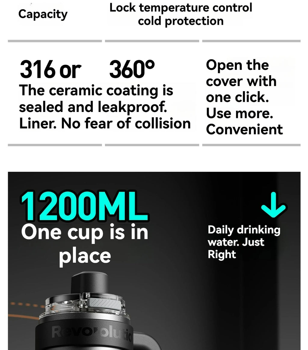 Thermos Isotherme Premium avec Revêtement Céramique
