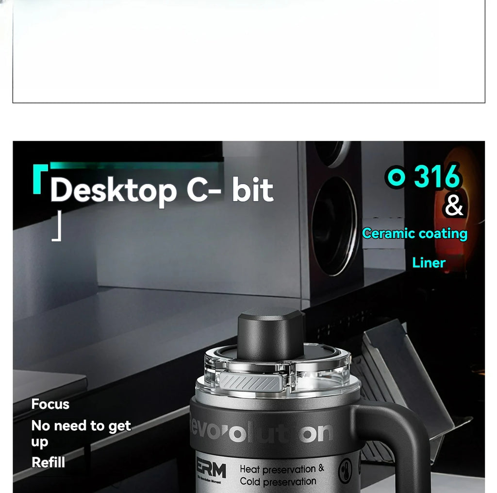 Thermos Isotherme Premium avec Revêtement Céramique
