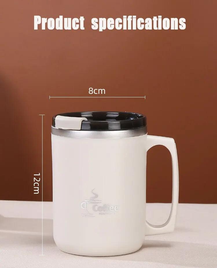 Mug Isotherme avec Poignée Intégrée (Format Voyage)
