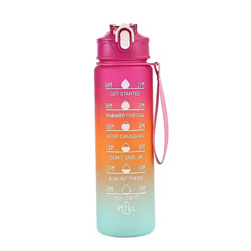 Gourde de Sport Légère à Ouverture Rapide (750ml / 900ml)