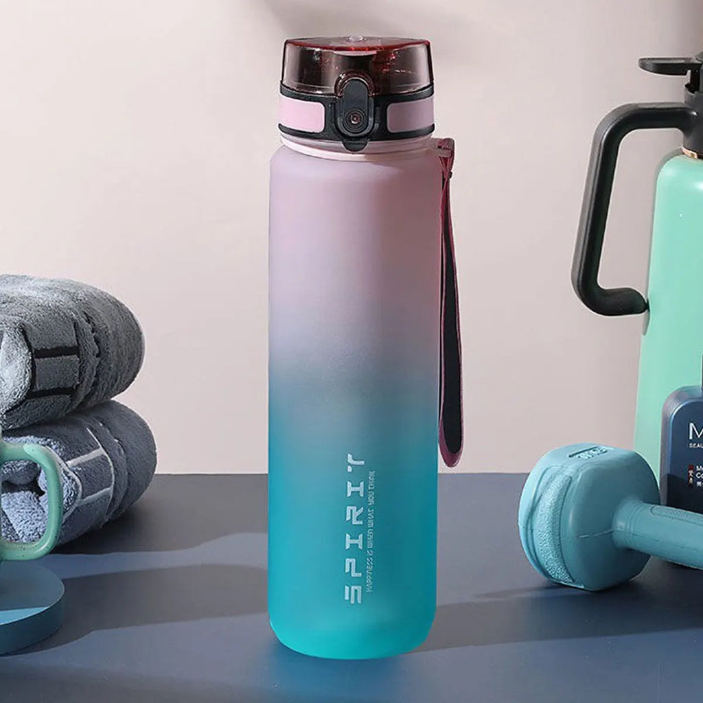 WIFEFUN Bouteille d'Eau de Sport Dégradée