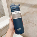 Bouteille isotherme TYESO 600/750ML en acier inoxydable, gourde de voyage, tasse thermique isolée, mug sport chaud et froid