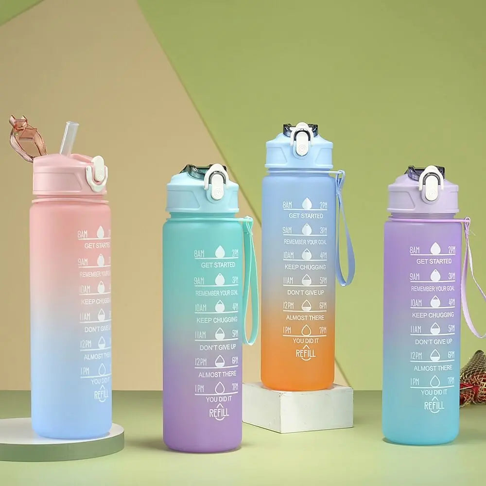 Gourde de Sport Légère à Ouverture Rapide (750ml / 900ml)