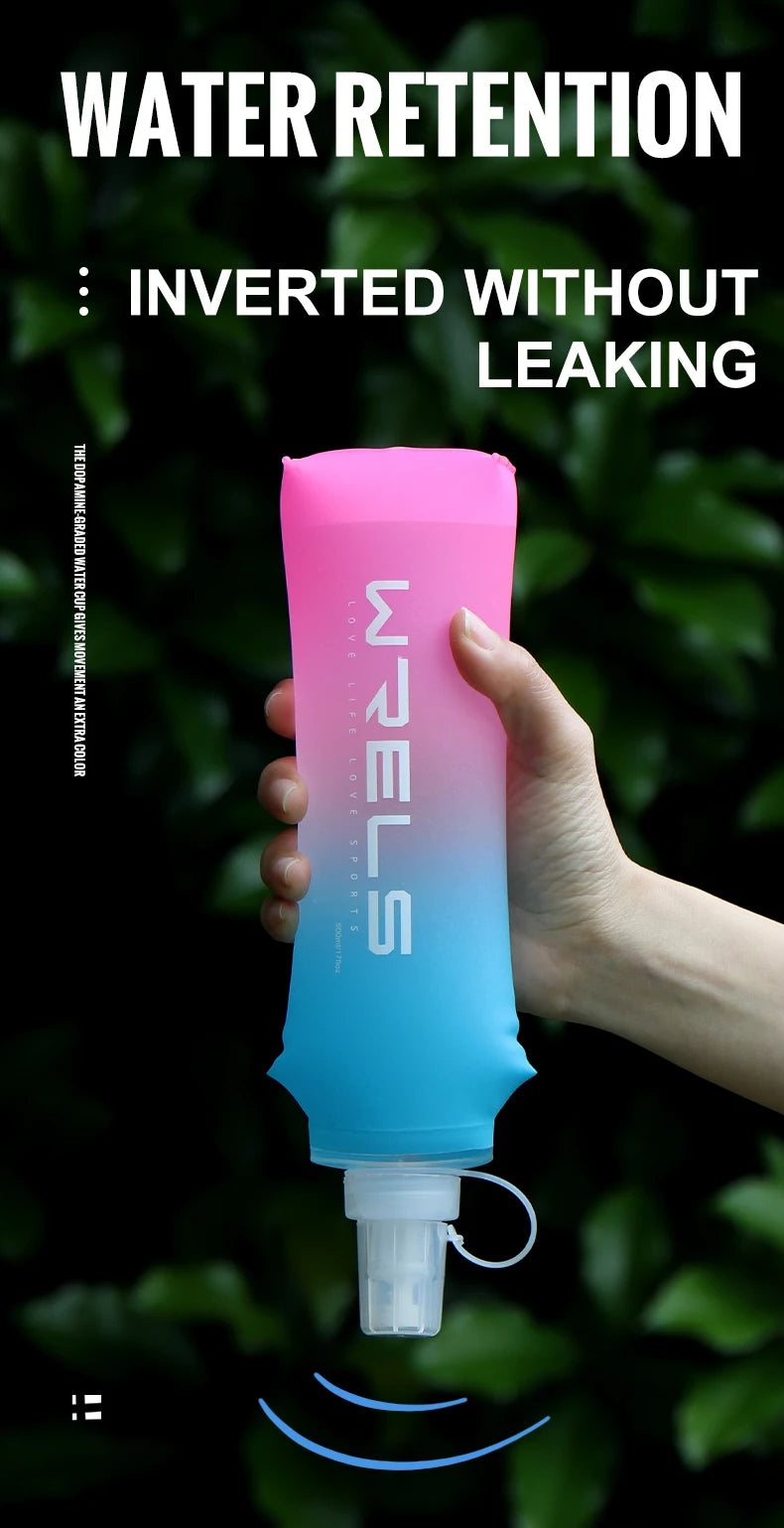 Gourde Souple Pliable en TPU (250ml / 500ml)