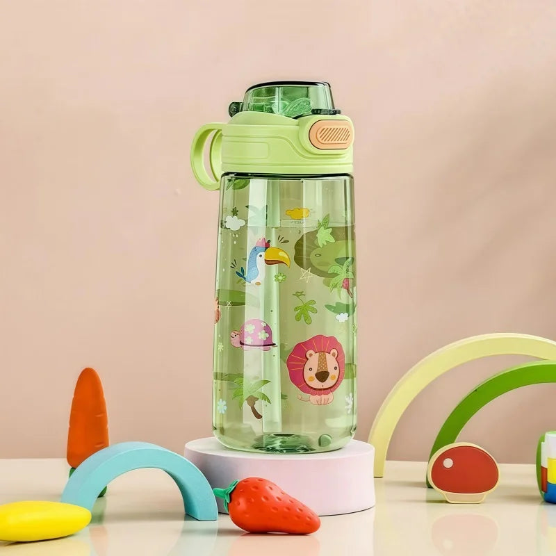 Gourde Mignonne en Forme d'Animal Cartoon (550ml)