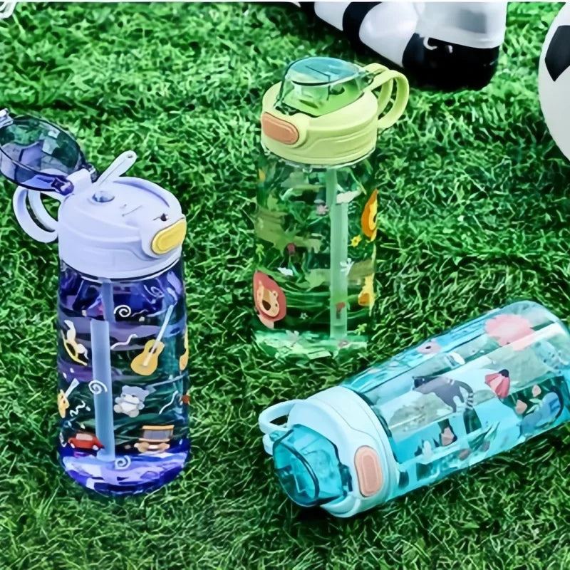 Gourde Mignonne en Forme d'Animal Cartoon (550ml)